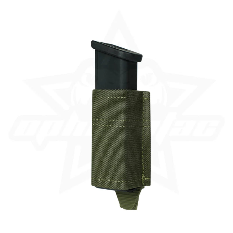 Porte-Chargeur Simple MOLLE Nylon pour Chargeur 9 mm avec Clip de Maintien, vue 8