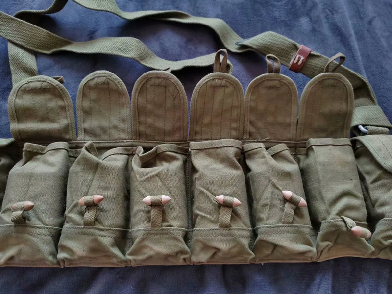 Gilet Tactique Rétro à 10 Poches en Toile, Style Militaire des Années 1970, 68 x 14 cm, vue 2