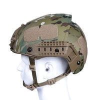 Casque Airsoft Tactique ABS 52-64 cm, Rails Latéraux et Support Frontal, vue 12