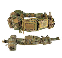 Ceinture Tactique Rembourrée MOLLE avec ou sans Poches, Camouflage ou Unie, vue 11