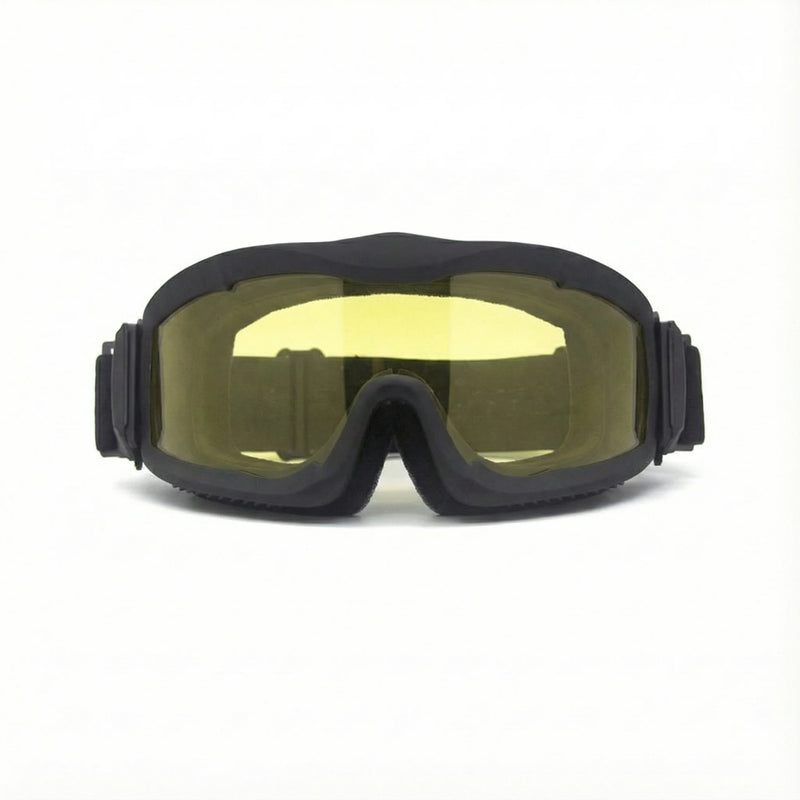 Lunettes Masque Tactiques Monture Noire, Sable ou Verte, Verre au Choix, vue 9