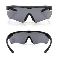 Lunettes de Tir à Demi-Monture, 3 Verres Interchangeables, Étui et Insert Optique, vue 3