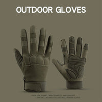 Gants Tactiques Doigts Complets à Écran Tactile, Phalanges Rembourrées, 5 Coloris, M à XL, vue 11