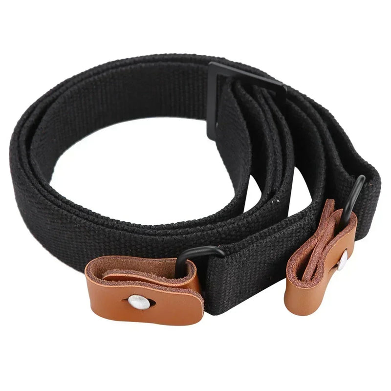Bretelle de Fusil 2 Points pour AK, Nylon et Cuir, 62 à 112 cm, vue 7