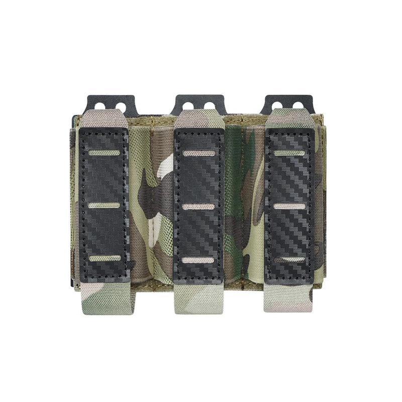 Porte-Chargeur MOLLE 9 mm Simple, Double ou Triple, Nylon à Découpe Laser, vue 8