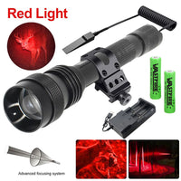 Lampe Tactique LED à Zoom de 223 mm, Lumière Blanche, Rouge ou Verte, vue 7