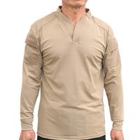Chemise de Combat Tactique Manches Longues Séchage Rapide, Camouflage, Noir, Beige, Vert, vue 8