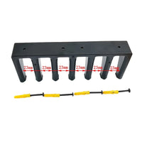 Porte-Chargeur Mural 6 Emplacements pour Chargeurs de Fusil, ABS Noir, vue 6