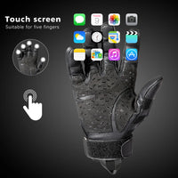 Gants Tactiques à Coque Rigide sur les Phalanges, Paume Siliconée et Bouts de Doigts Tactiles, 3 Coloris, S à XL, vue 4