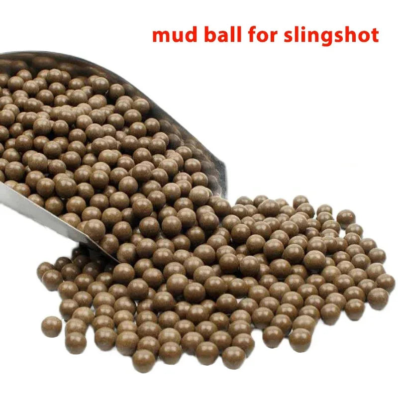 Billes Lance-Pierre en Argile Brune 9 mm, Sachets de 200 à 400 g, vue 4