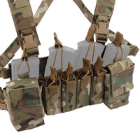 Gilet Tactique Chest Rig à Quatre Porte-Chargeurs 5,56 et 9 mm, 36 x 17 cm, vue 5