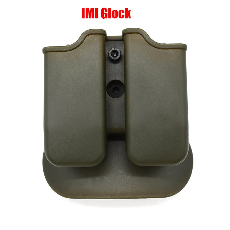 Porte-Chargeur Double Rigide pour Pistolet avec Platine de Ceinture, Trois Coloris, vue 13
