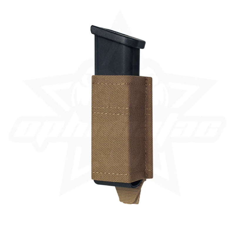 Porte-Chargeur Simple MOLLE Nylon pour Chargeur 9 mm avec Clip de Maintien, vue 10