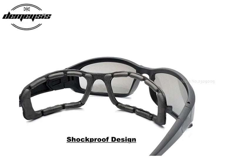Lunettes de Protection Airsoft et Tir Noires, 4 Verres Interchangeables, Étui Inclus, vue 6