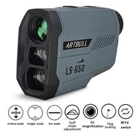 Télémètre Laser de Chasse 6x, 650 ou 1000 m, Compensation de Pente, vue 6