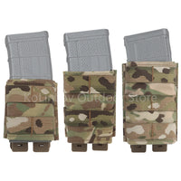 Porte-Chargeur 5,56 mm en Nylon, Court, Moyen ou Long, Fixation MOLLE