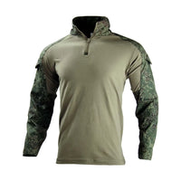 Chemise de Combat Airsoft en Coton à Manches Longues, Poches de Manche et Poignets Réglables, 8 Coloris, vue 12
