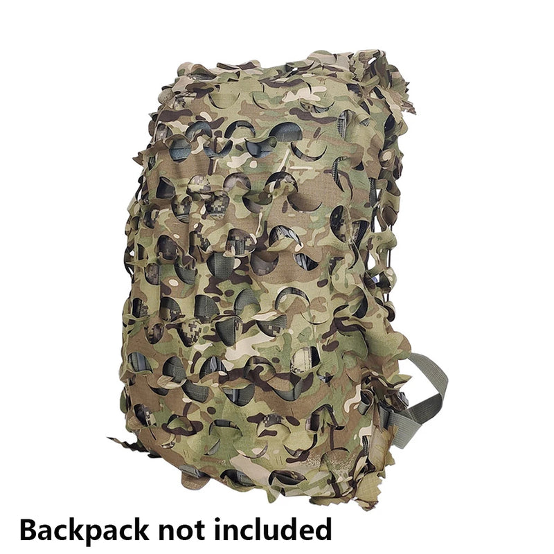 Filet Camouflage 3D Nylon pour Casque et Sac, à la Pièce, vue 21
