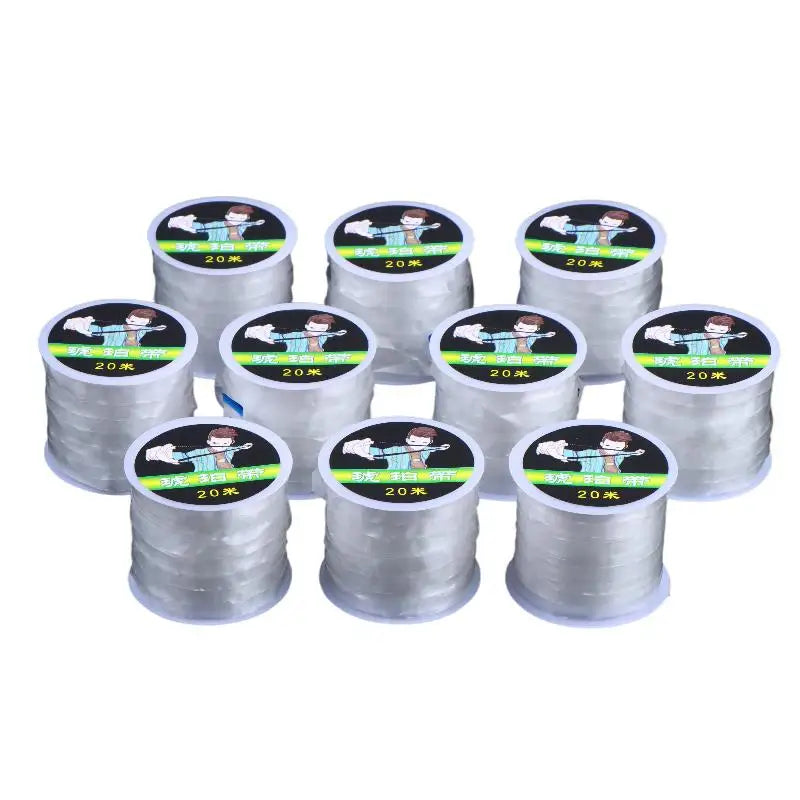 Élastique Plat de Lance-Pierre 5 mm en Bobines de 20 m, Lot de 10, 6 Coloris, vue 9