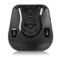 Holster de Ceinture Rigide en Polymère Noir, Droitier, pour G43 et G43X, vue 3