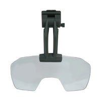 Lunettes Visière Rabattables pour Casque Airsoft, Verre Transparent ou Teinté Marron, vue 10