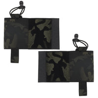 Poches Latérales Élastiques pour Gilet Tactique Porte-Plaques, Nylon 500D, Paire, vue 8