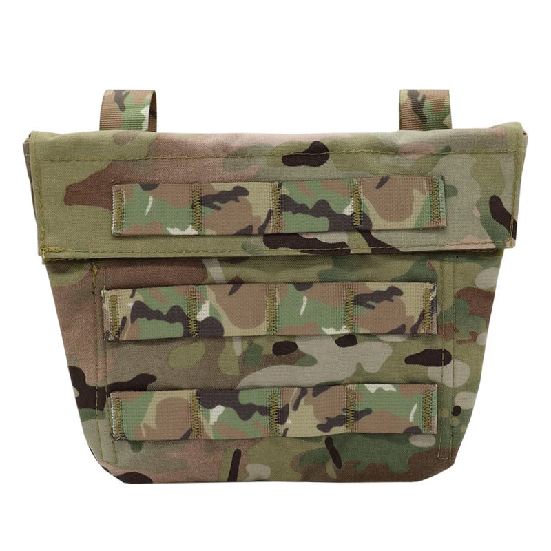 Pochette Sous-Ventrale MOLLE en Nylon 500D pour Gilet Tactique, 25 x 17,5 cm, Quatre Coloris, vue 5