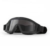 Masque Airsoft Ventilé à Sangle Élastique, 1 ou 3 Verres, 3 Coloris, vue 8