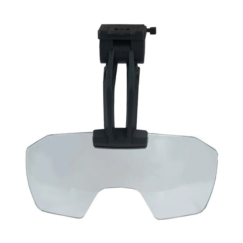Lunettes Visière Rabattables pour Casque Airsoft, Verre Transparent ou Teinté Marron, vue 12