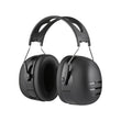 Casque Anti-Bruit Passif SNR 40 dB à Arceau Réglable, Noir ou Noir et Rouge