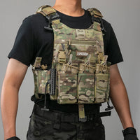 Porte-Chargeurs Triple MOLLE en Nylon pour Fusil, Découpe Laser, vue 6
