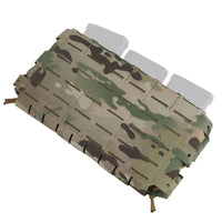 Porte-Chargeurs Triple Panneau Frontal MOLLE à Découpe Laser, 30 x 20 cm, 6 Coloris, vue 5