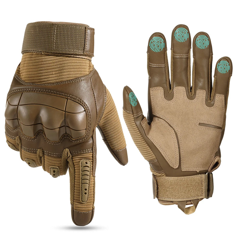 Gants Tactiques Écran Tactile à Coque Rigide, Noir, Vert ou Marron, vue 9