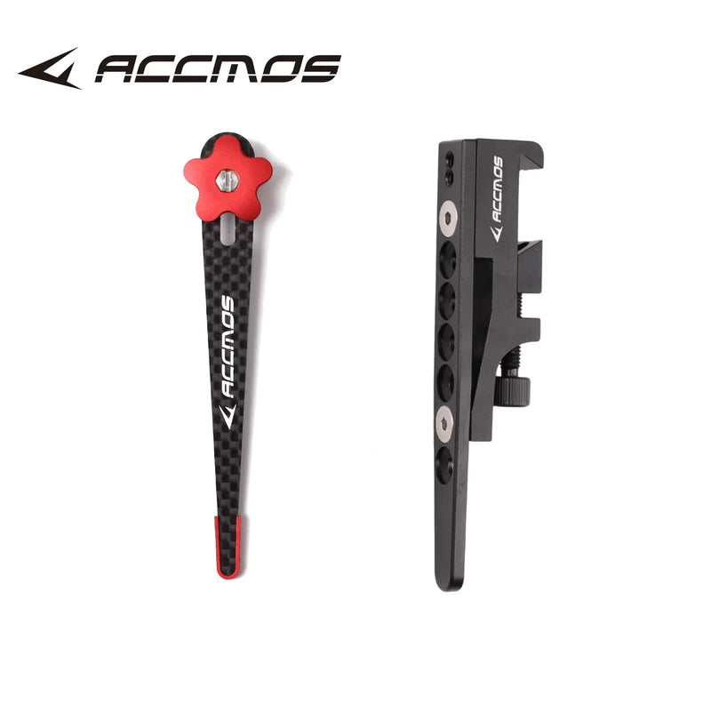 Clicker d'Arc Recurve en Carbone et Support de Clicker en Aluminium, à l'Unité ou en Kit, 5 Coloris, vue 13