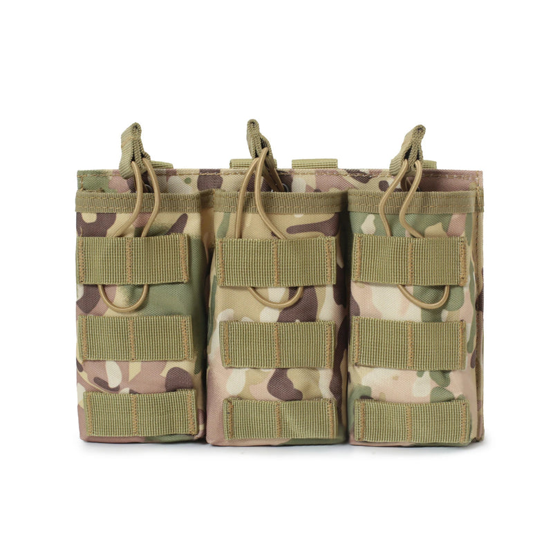 Porte-Chargeur Triple MOLLE Ouvert pour AK, M4 et AR15, 5,56 et 7,62 mm, vue 7