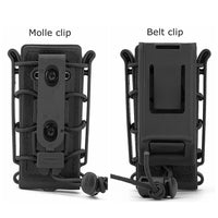 Porte-Chargeur 9 mm Coque Souple, Clip MOLLE et Clip de Ceinture Inclus, vue 4