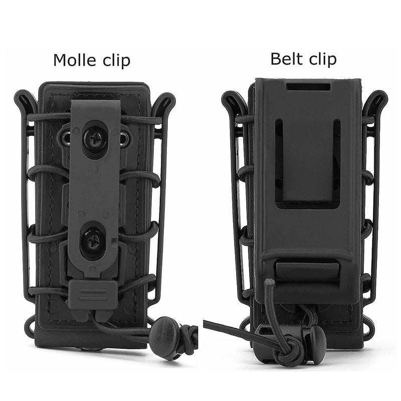 Porte-Chargeur 9 mm Coque Souple, Clip MOLLE et Clip de Ceinture Inclus, vue 4