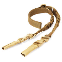 Bretelle de Fusil Deux Points à Boucles Rapides, Élastique, Nylon, 3 Coloris