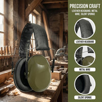 Casque Anti-Bruit Pliable à Profil Bas pour le Tir, Trois Coloris, vue 2