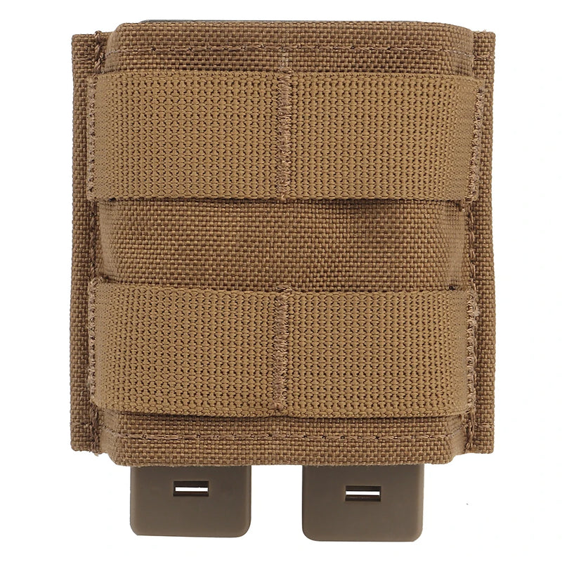 Porte-Chargeur Simple 5,56 mm en Nylon avec Clips MOLLE, 9 x 10,8 cm, 5 Coloris, vue 8